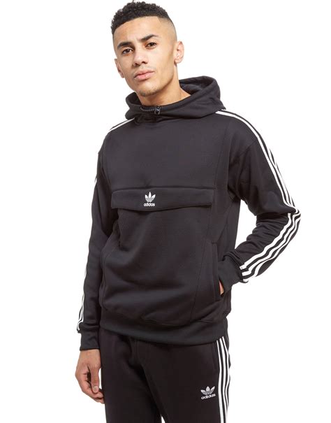 adidas originals hoodie men's black